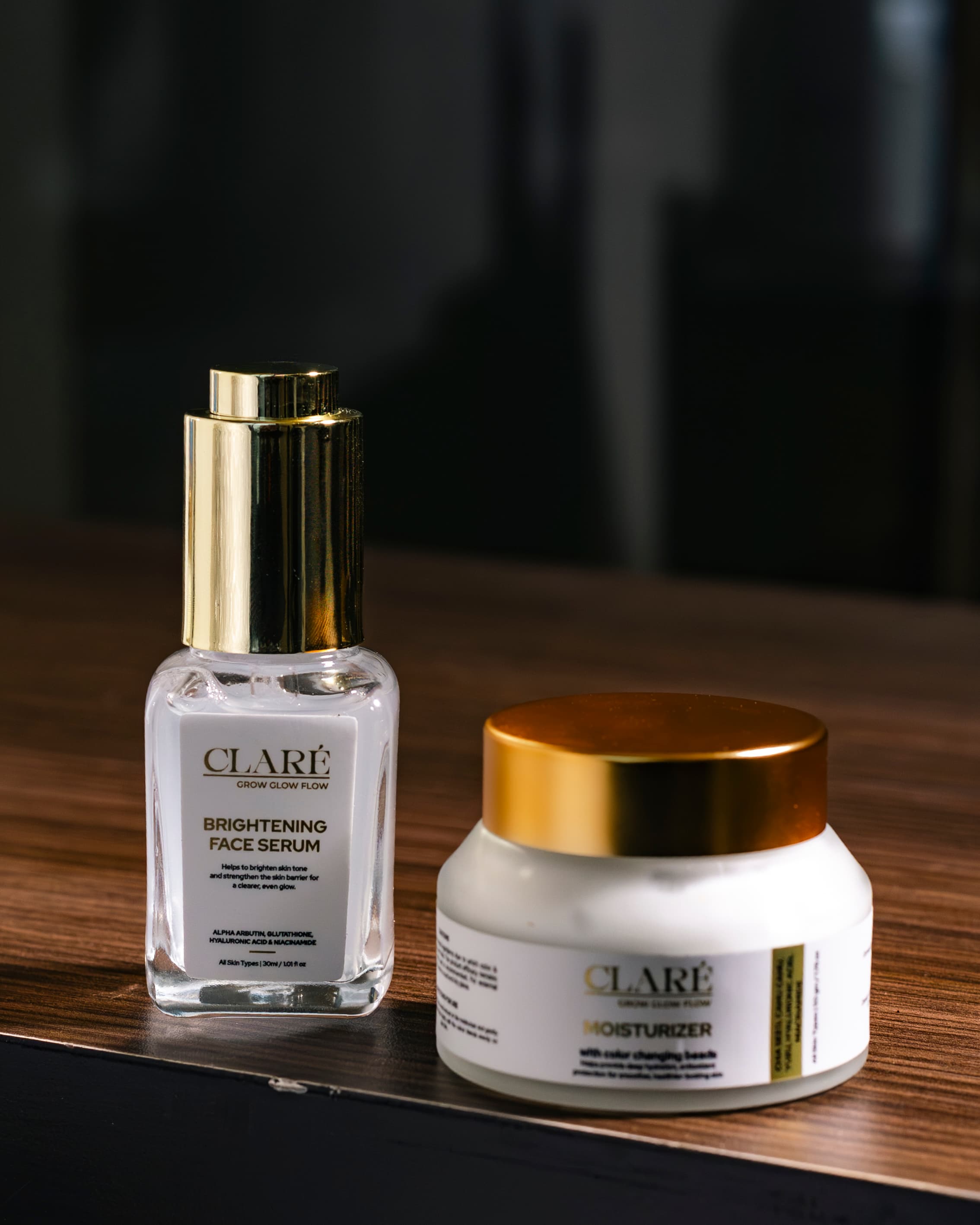 Brightening Serum + Moisturizer